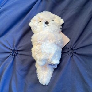 Slumberkins Baby Otter Mini, NWT, in cream. Set of 2. This listing only.